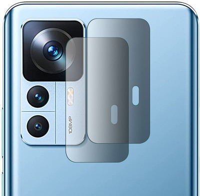 HIRDESH Back Camera Lens Glass Protector for Xiaomi 12T(Pack of: 2)