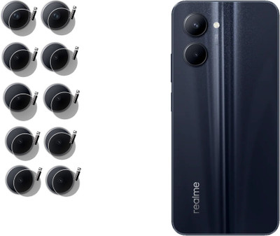 DAFFIN Back Camera Lens Glass Protector for realme C33(Pack of: 5)