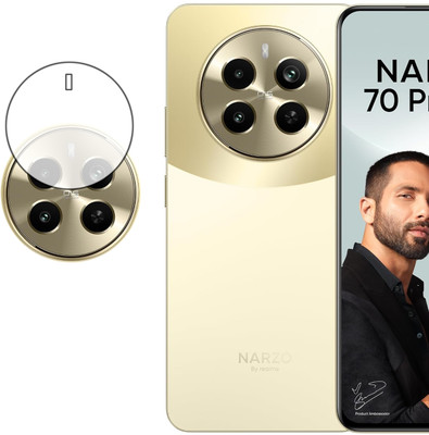 EJZATI Back Camera Lens Glass Protector for REALME NARZO 70 PRO 5G, BACK CAMERA LENS PROTECTOR(Pack of: 1)