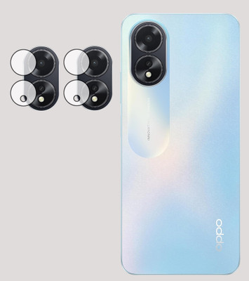 EJZATI Back Camera Lens Glass Protector for OPPO A18, BACK CAMERA LENS PROTECTOR(Pack of: 2)