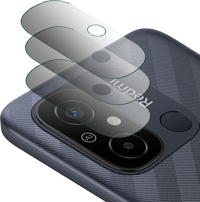 DOUMOF Back Camera Lens Glass Protector for Redmi 12C.(Pack of: 3)