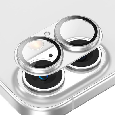 prozzile Back Camera Lens Glass Protector for iPhone 16, iPhone 16 Plus(Pack of: 1)