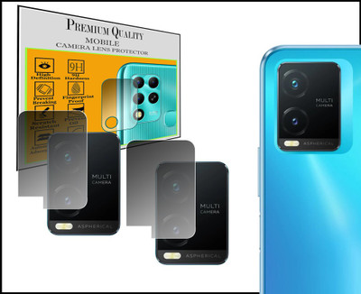 Hideous Back Camera Lens Glass Protector for Vivo T1X(Pack of: 2)