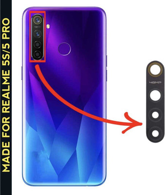 CELLO TECH Back Camera Lens Glass Protector for REALME 5S, REALME 5 PRO(Pack of: 1)