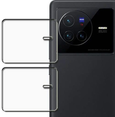 LIGHTWINGS Back Camera Lens Glass Protector for Vivo X80 5G Camera Lens Screen Protector(Pack of: 2)