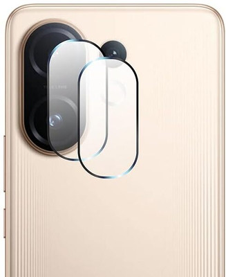 SHAKU Back Camera Lens Glass Protector for Vivo t4 pro 5g, With 9H Hardness, Anti-Shock, Air Bubble Free, Ultra HD(Pack of: 2)