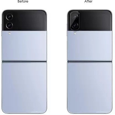 BRENZZ Back Camera Lens Glass Protector for Samsung Galaxy Z Flip 4 5G(Pack of: 1)