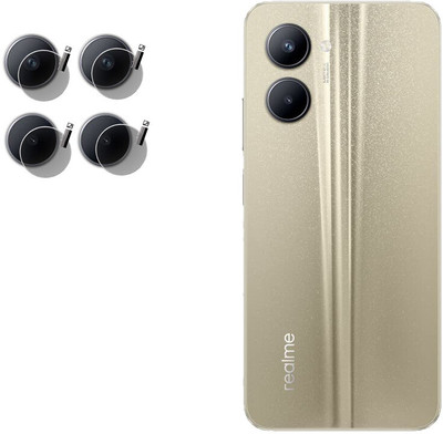 DAFFIN Back Camera Lens Glass Protector for realme C33(Pack of: 2)
