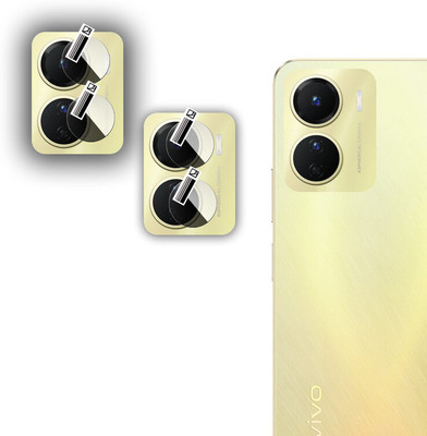 EZGER Back Camera Lens Glass Protector for Vivo Y16(Pack of: 2)