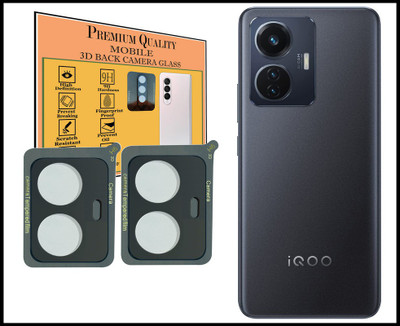 HIDEOUS Back Camera Lens Glass Protector for iQOO Z6 44W(Pack of: 2)
