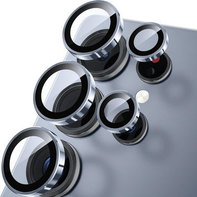 Besmon Back Camera Lens Ring Guard Protector for Samsung Galaxy S25 Ultra Back Camera Lens Ring Guard Protector Blue(Pack of: 1)