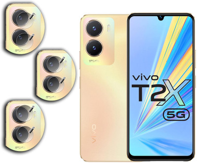 DAFFIN Back Camera Lens Glass Protector for vivo T2x 5G(Pack of: 3)
