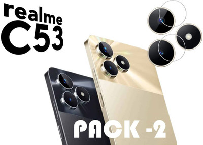 OLONGA Back Camera Lens Glass Protector for REALME C53 SERIES(Pack of: 2)