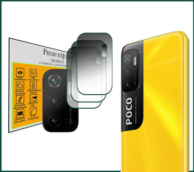 Ychroze Back Camera Lens Glass Protector for POCO M3 Pro 5G(Pack of: 3)