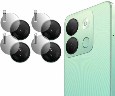 DOUMOF Back Camera Lens Glass Protector for Infinix Smart 7 HD BACK CAMERA(Pack of: 2)