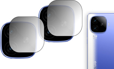 DAFFIN Back Camera Lens Glass Protector for IQOO NEO 10R 5G(Pack of: 2)