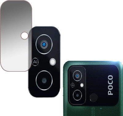 EJZATI Back Camera Lens Glass Protector for POCO C55(Pack of: 1)