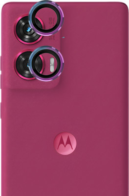 SCRENZO Back Camera Lens Ring Guard Protector for Moto Edge 50 Fusion, Rainbow Camera Protector For Moto Edge 50 Fusion(Pack of: 1)