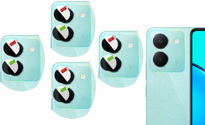 DAFFIN Back Camera Lens Glass Protector for VIVO Y27S(Pack of: 4)