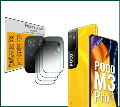 DAFFIN Back Camera Lens Glass Protector for POCO M3 Pro 5G(Pack of: 4)