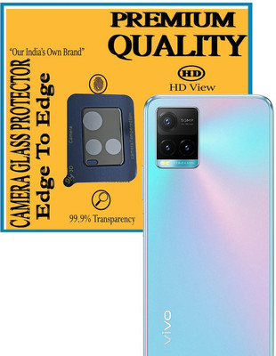 HIRDESH Back Camera Lens Glass Protector for Vivo Y33s(Pack of: 1)