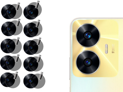 EZGER Back Camera Lens Glass Protector for Realme C55(Pack of: 5)