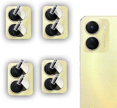 EZGER Back Camera Lens Glass Protector for Vivo Y16(Pack of: 4)