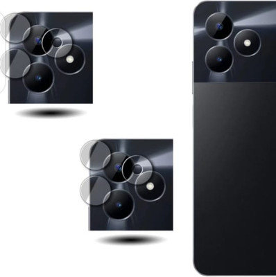 Ahwaveeda Back Camera Lens Glass Protector for REALME C53 CAMERA LENS ( PACK OF 2)(Pack of: 2)