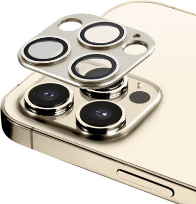 VOSKI Back Camera Lens Glass Protector for iPhone 11 Camera Lens Protector Full Metalic Alloy inbuilt Ring Camera Glass(Pack of: 1)