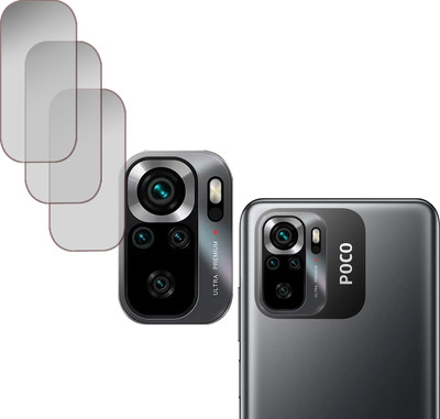 EJZATI Back Camera Lens Glass Protector for POCO M5s(Pack of: 3)