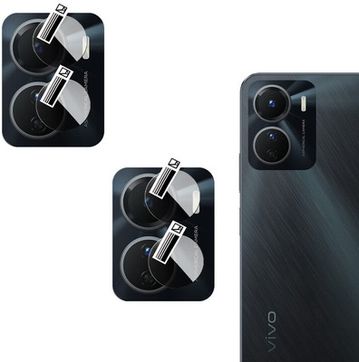 DAFFIN Back Camera Lens Glass Protector for Vivo Y16(Pack of: 2)