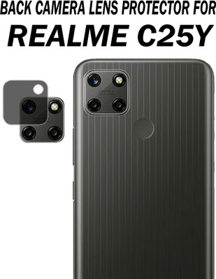 ejzatex Back Camera Lens Glass Protector for REALME C25Y(Pack of: 1)