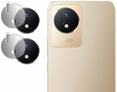 HIRDESH Back Camera Lens Glass Protector for Vivo Y02t(Pack of: 2)