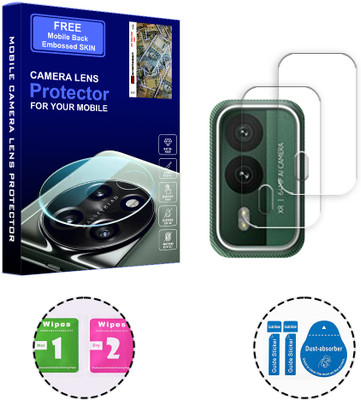 ARBAN Back Camera Lens Glass Protector for Nokia XR21 5G (FREE 1 MOBILE EMBOSSED SKIN) CAMERA LENS PROTECTOR(Pack of: 2)