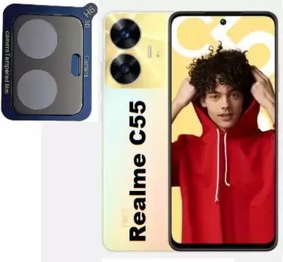 LIKEDESIGN Back Camera Lens Glass Protector for Realme C55(Pack of: 1)
