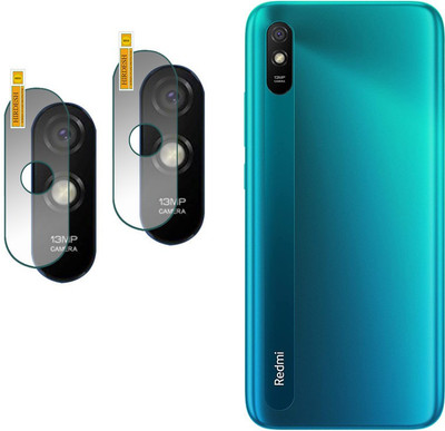 DAFFIN Back Camera Lens Glass Protector for Redmi 9A(Pack of: 2)