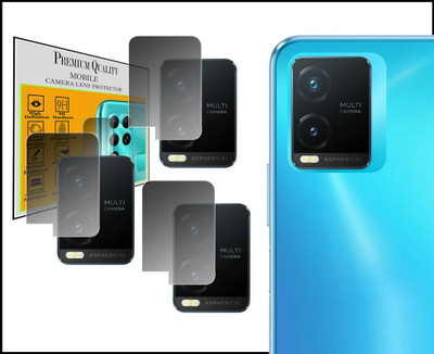 DAFFIN Back Camera Lens Glass Protector for Vivo T1X(Pack of: 3)
