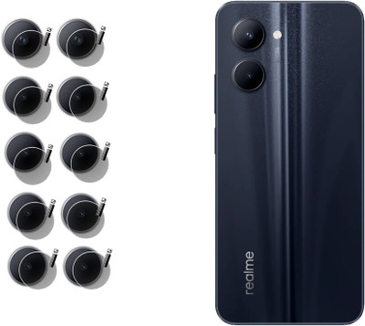 DAFFIN Back Camera Lens Glass Protector for realme C33(Pack of: 5)