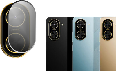 DAFFIN Back Camera Lens Glass Protector for POCO C71(Pack of: 1)