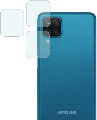 REJKLP Back Camera Lens Glass Protector for SAMSUNG GALAXY A12(Pack of: 3)