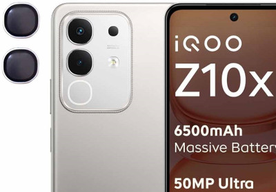 NSTAR Back Camera Lens Ring Guard Protector for iQOO Z10x 5G(Pack of: 1)