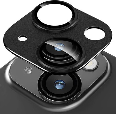CASENED Back Camera Lens Glass Protector for iPhone 15 , iPhone 15 Plus(Pack of: 1)
