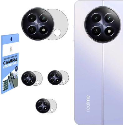 DVANK Camera Lens Protector for REALME 12 5G [Unbreakable Material](Pack of 4)