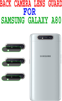 EJZATI Back Camera Lens Glass Protector for SAMSUNG GALAXY A80(Pack of: 3)