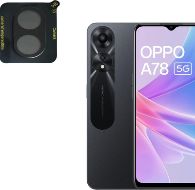 EJZATI Back Camera Lens Glass Protector for OPPO A78/OPPO A78 5G, BACK CAMERA LENS PROTECTOR(Pack of: 1)
