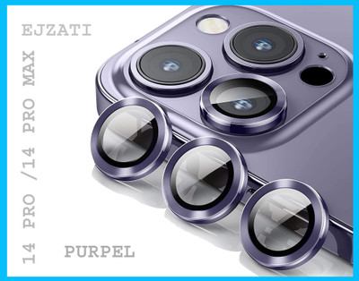 EJZATI Back Camera Lens Ring Guard Protector for APPLE IPHONE 14 PRO /14 pro MAX ( PURPLE)(Pack of: 1)