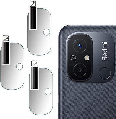 YCHROZE Back Camera Lens Glass Protector for Redmi 12C(Pack of: 3)