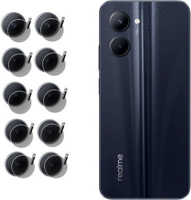 DAFFIN Back Camera Lens Glass Protector for realme C33(Pack of: 5)