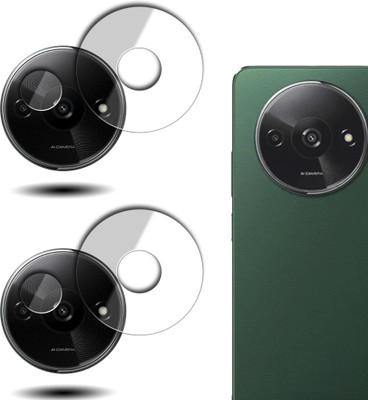 Mobicluess Back Camera Lens Glass Protector for Poco C61(Pack of: 2)