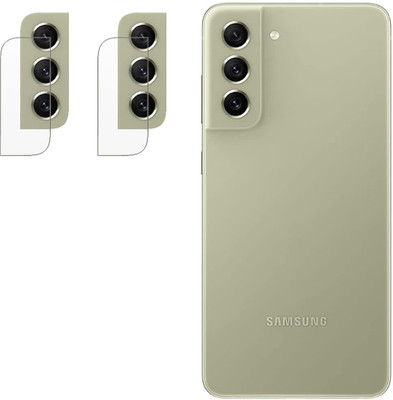 Toppings Front Camera Lens Glass Protector for Samsung Galaxy S21 FE 5G(Pack of: 2)